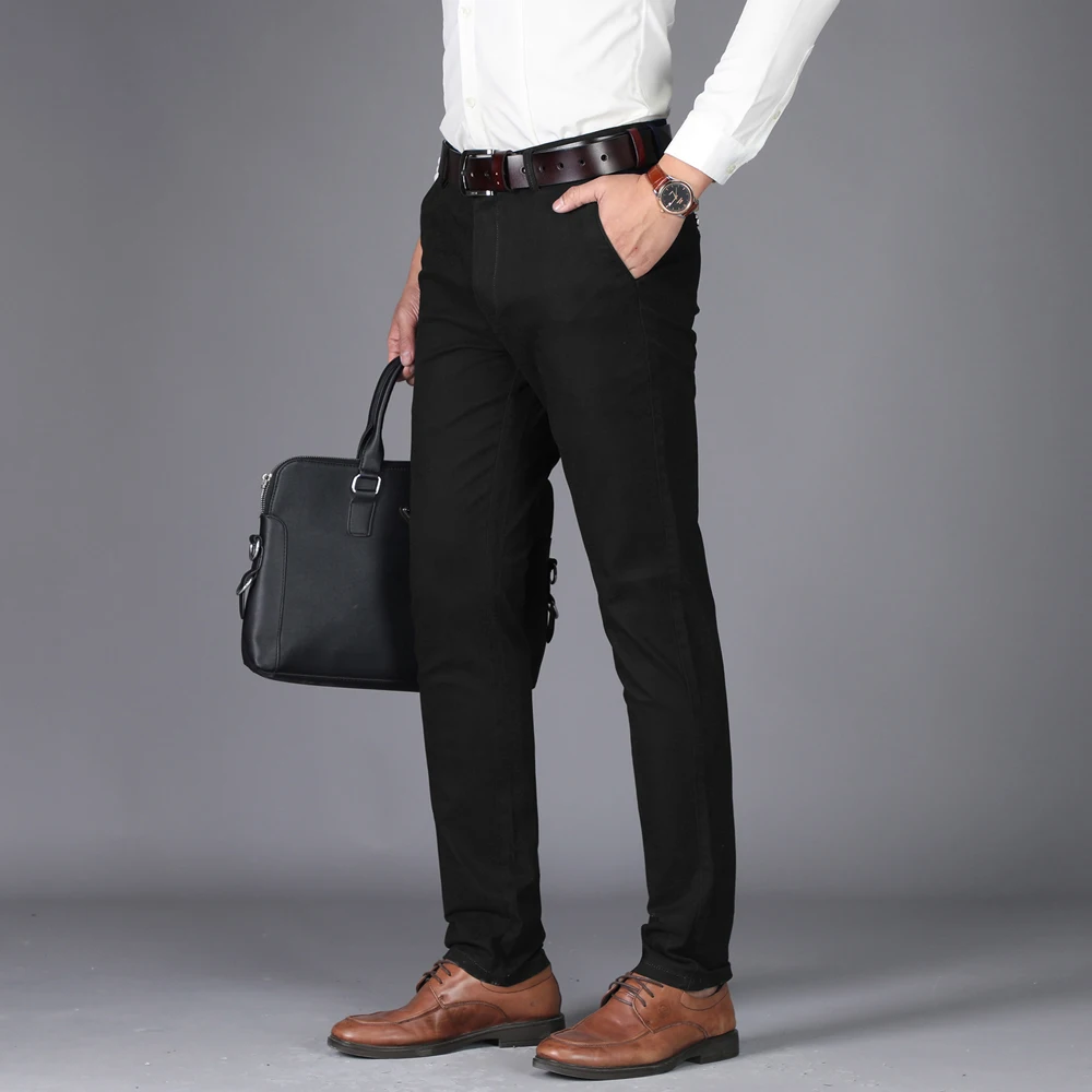 Осенние мужские повседневные брюки NIGRITY 2020 высококачественные классические