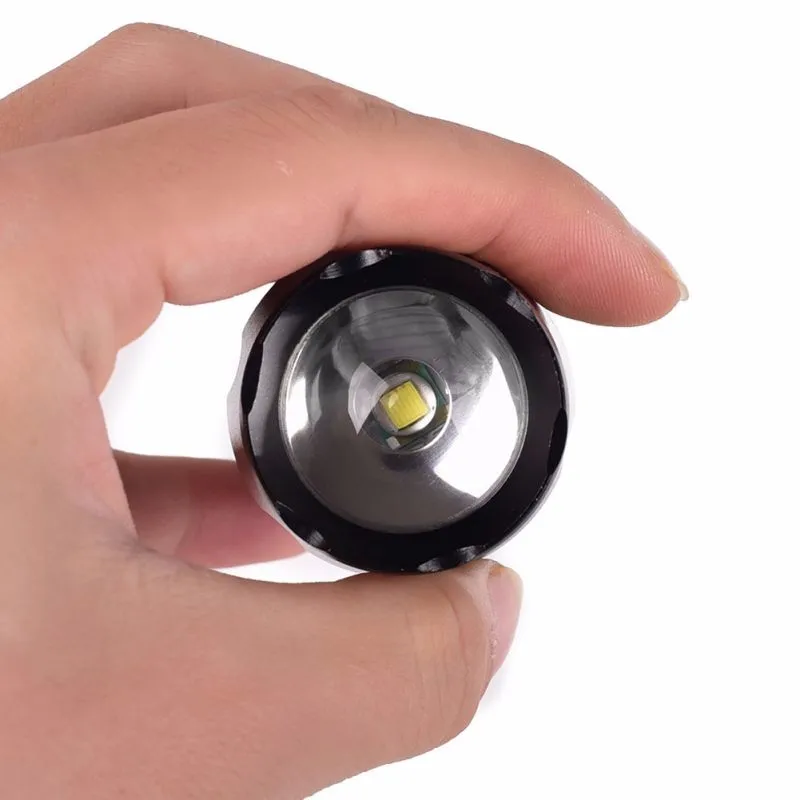 1 шт. портативный светодиодный фонарик 18650 лм|Уличные инструменты| |