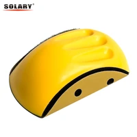 sanding disc holder with 1pc sandpaper backing polishing pad hand grinding block for auto repair
