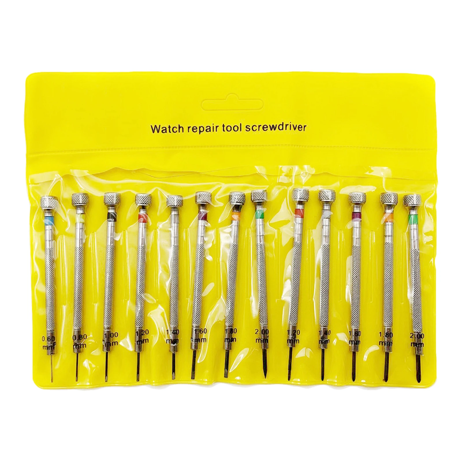 

13Pcs Precision Jewelry Watch Repair Screwdriver Set Tool 0.6mm-2.0mm