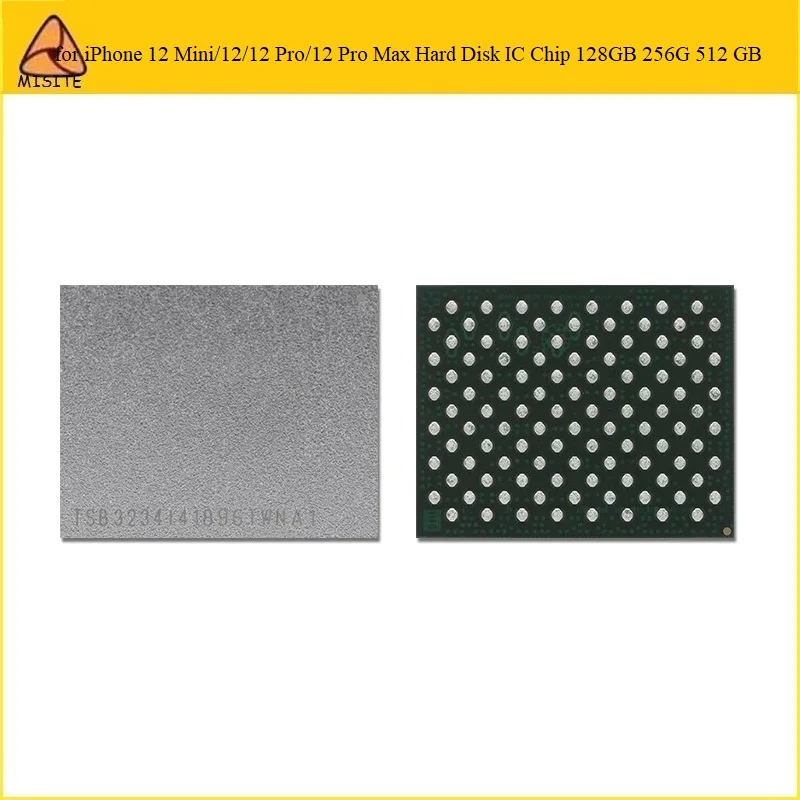 

1Pc Original Phone Hard Disk for iPhone 12Mini/12/12 Pro/12 Pro Max 128G 256G 512GB Hard disk NAND Flash memory IC Chip Upgrade