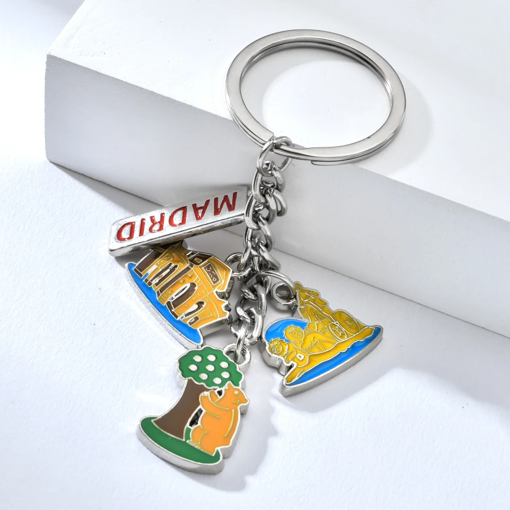 Металлический брелок с мультяшным рисунком для женщин и влюбленных | Украшения