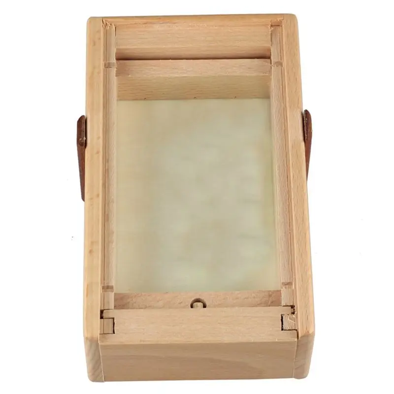 

Puzzle Gift Case Box with Secret Compartments Wooden Money Box to Challenge
