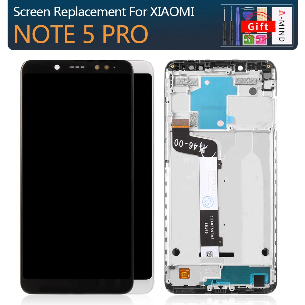 Оригинальный дисплей для Xiaomi Redmi Note 5 ЖК-дисплей с сенсорным экраном сменный Pro