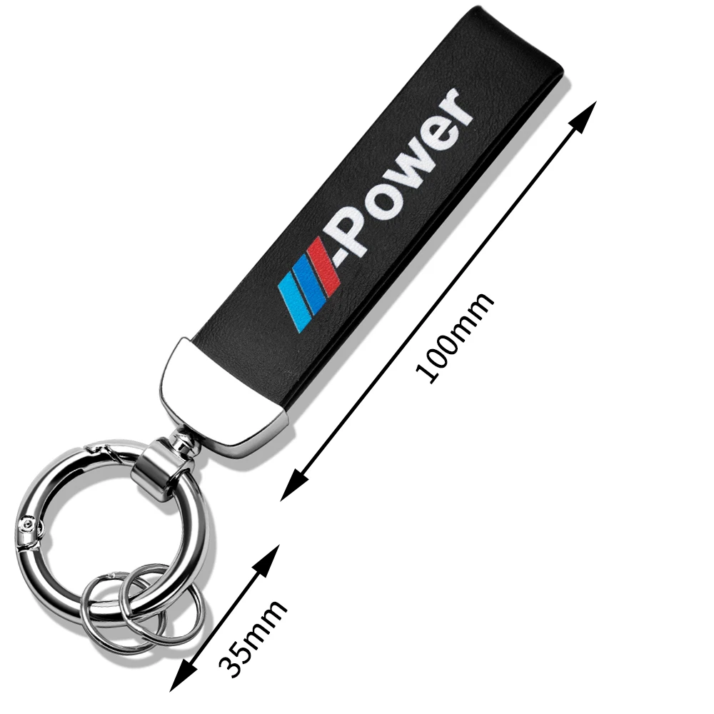 Горячая Распродажа Автомобильный Стайлинг металлический + кожаный M Power значок