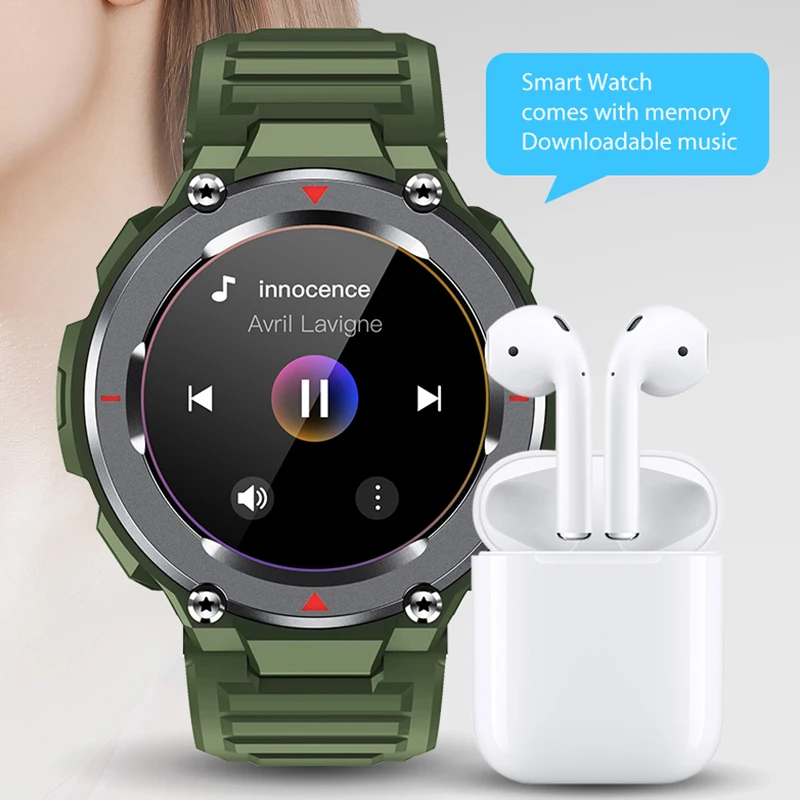 

LIGE Smart Watch Men Bluetooth Call Smartwatch Outdoor Sports Fitness Watch Women Heart Rate Monitor Music Clock For Android IOS