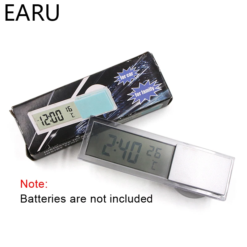 Мини Метеостанция Автомобильный термометр Цифровые Автомобильные приборы для