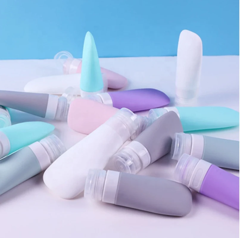 Силиконовая бутылка для шампуня лосьона 38/60/90 мл | Дом и сад