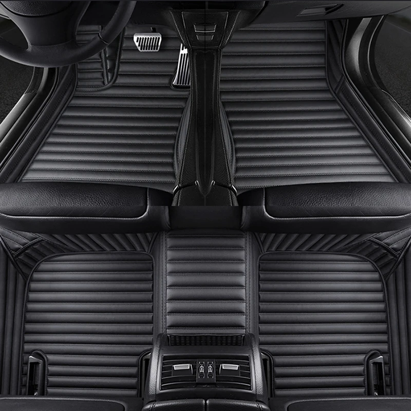 Пользовательские 5 сиденья автомобильные коврики для vw Scirocco Santana Sharan Tiguan touareg