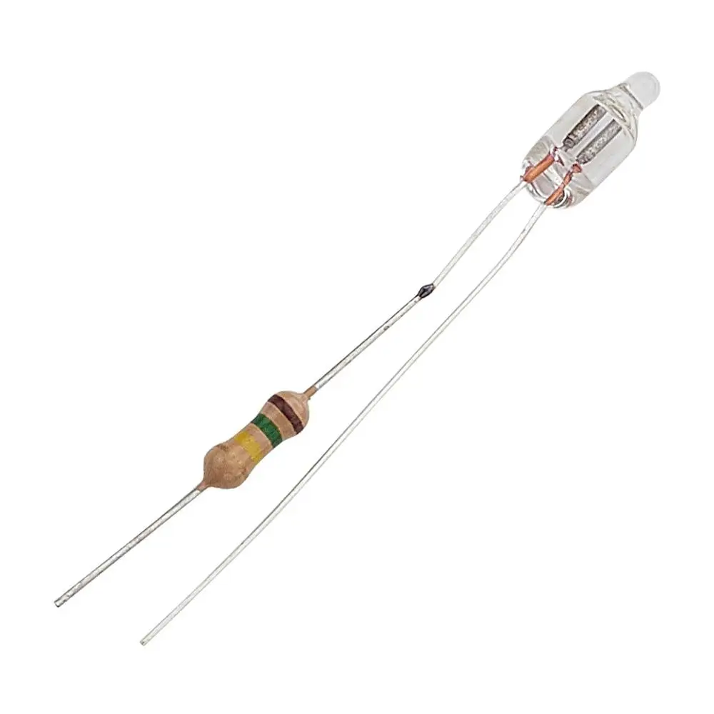 

50 шт. зеленые светоизлучающие диоды светильник вые бусины соломенная шляпа Светодиодная лампа шарик F4/F5/F6 неосветильник световая лампа сопротивление 82K/100K/150K