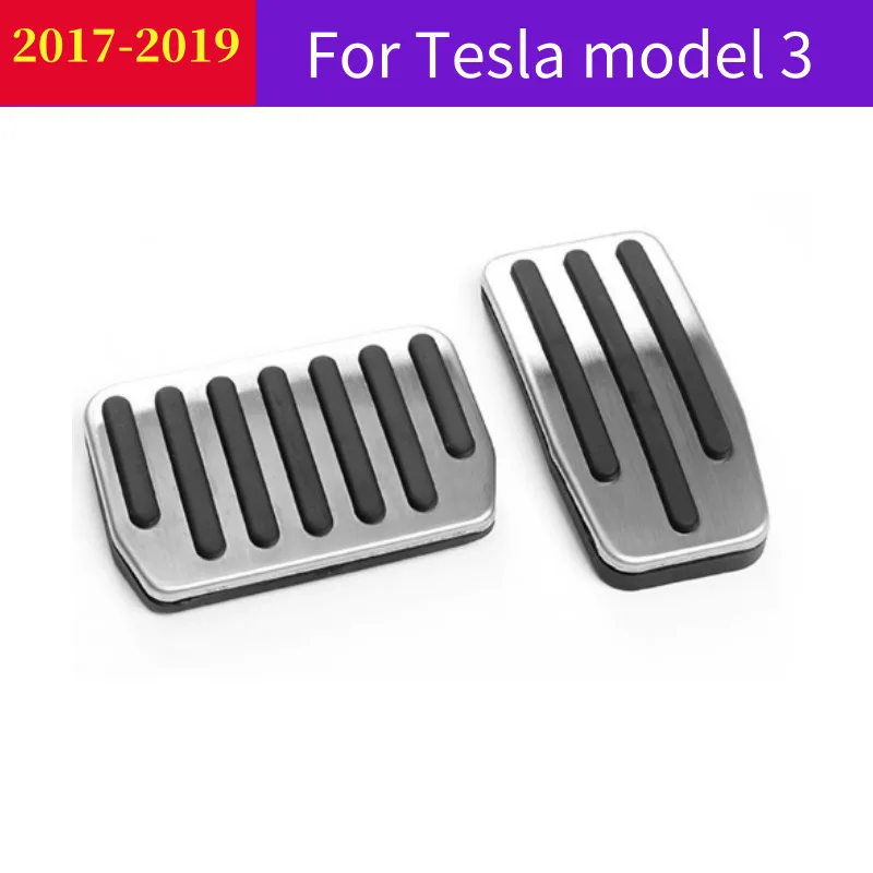 Металлическая ножная педаль для автомобиля Tesla модель 3 2017 2018 2019 Авто