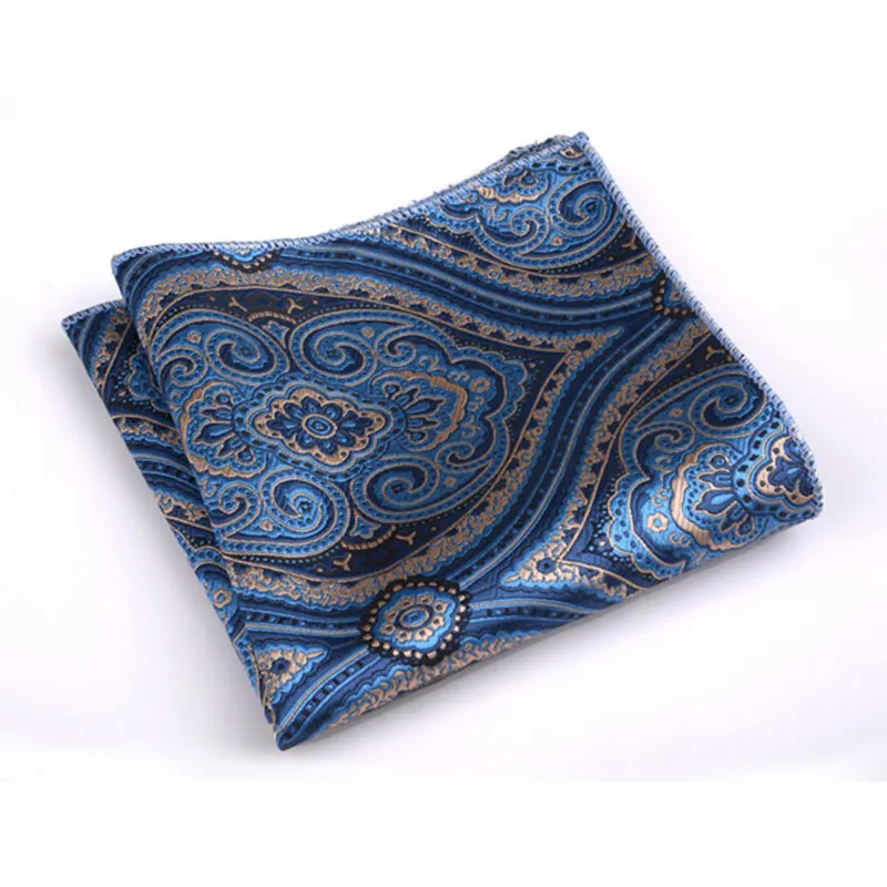 Винтажный Карманный квадратный платок мужской с цветочным принтом в британском
