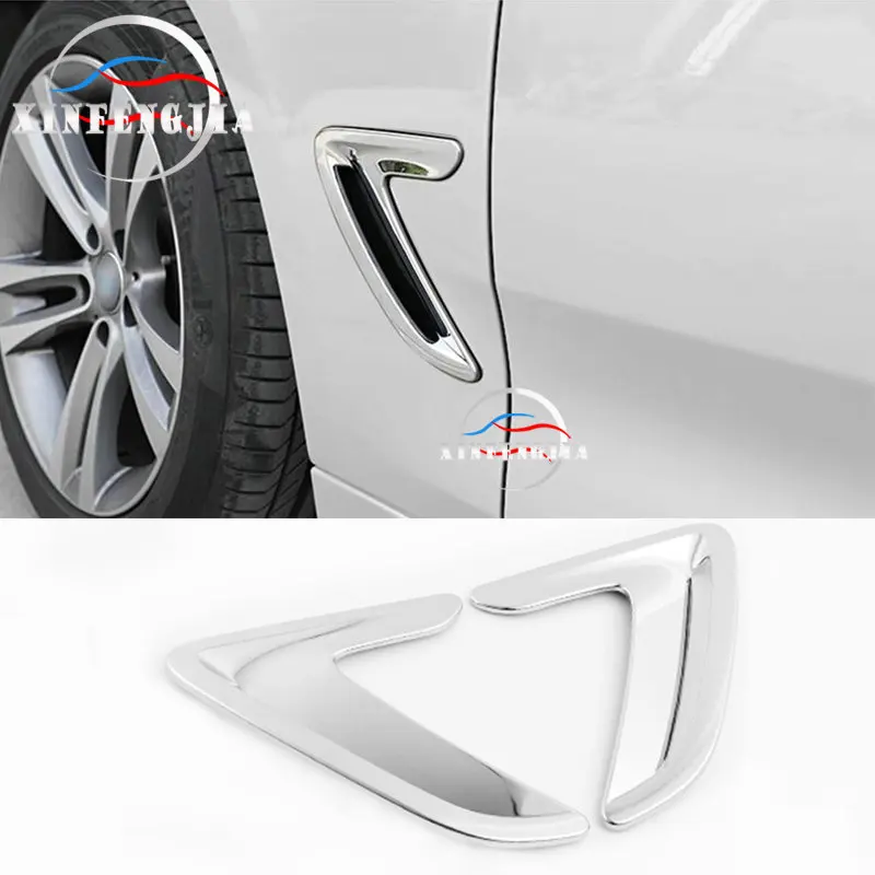 

Крыло для BMW серии 3 GT F34 14-17, хромированное, боковое, воздушное потоковое, впускное, вентиляционная крышка