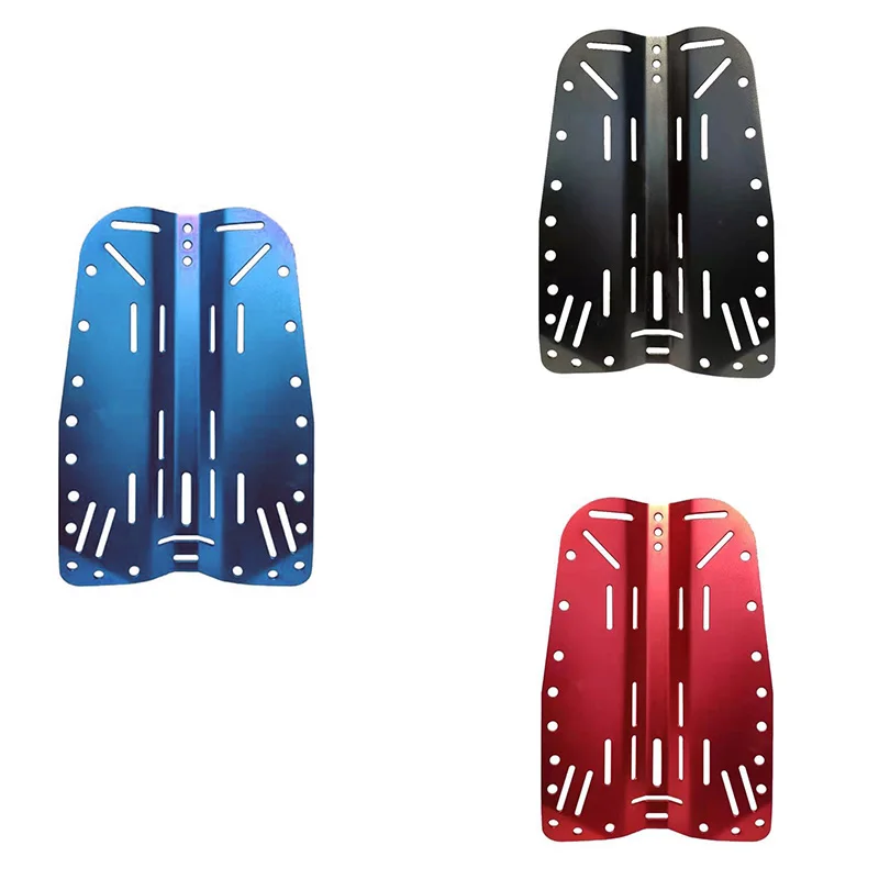 

Aluminium Scuba Diving Technique Backplate Diver BCD Plate,Black