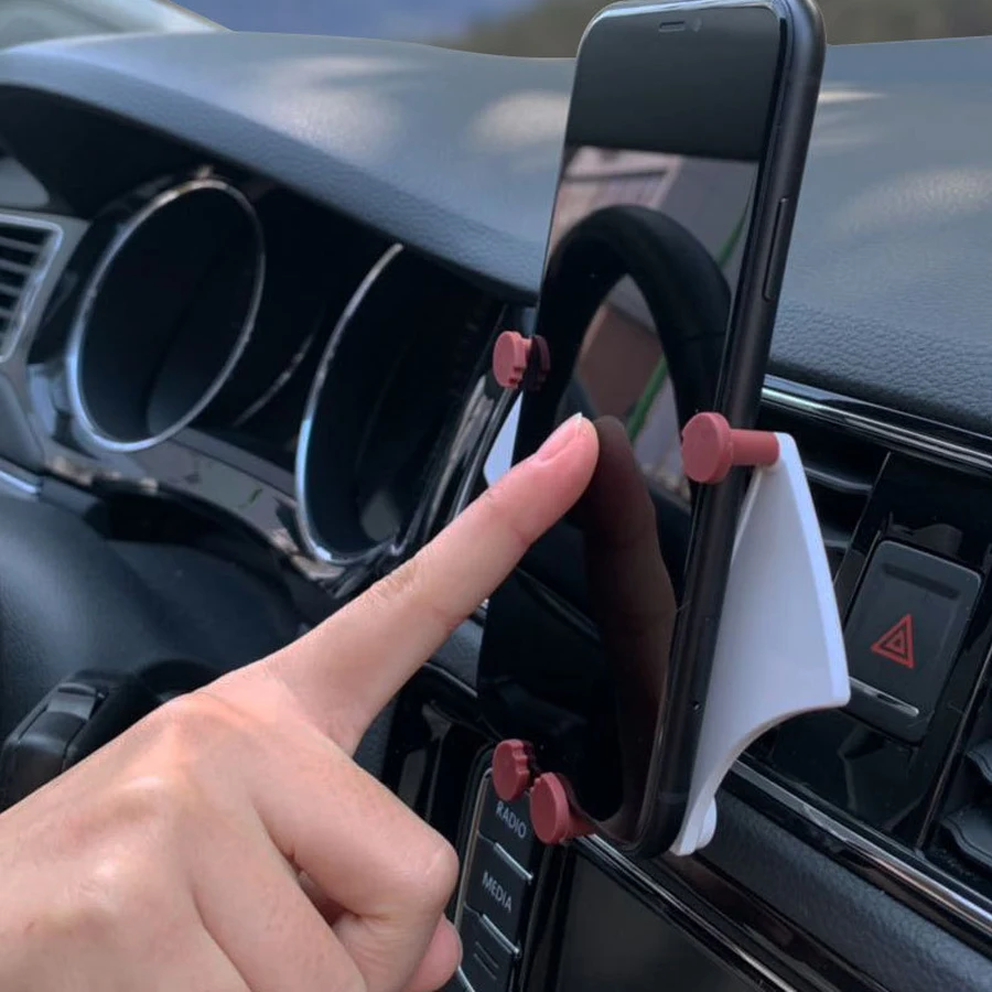 Автомобильный держатель для телефона летучая мышь универсальный мобильного на