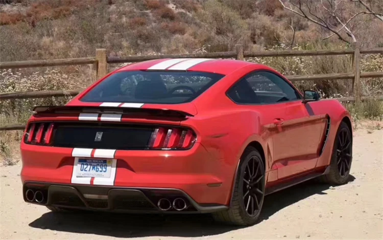 Спойлер для заднего крыла автомобиля из АБС пластика Ford Mustang 2015 2018 GT st|Спойлеры и