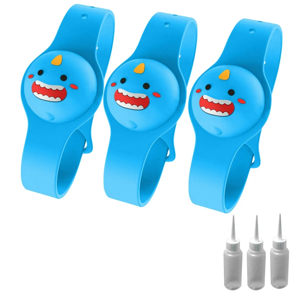 Детский жидкий Браслет Ручной Диспенсер Гель для мытья рук с целым