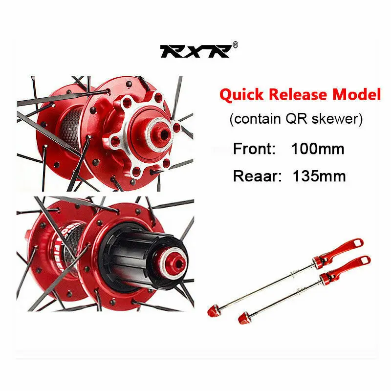 RXR RC3 велосипед Wheelset 26/27.5/29er горный колеса Набор углеродный концентратор диск