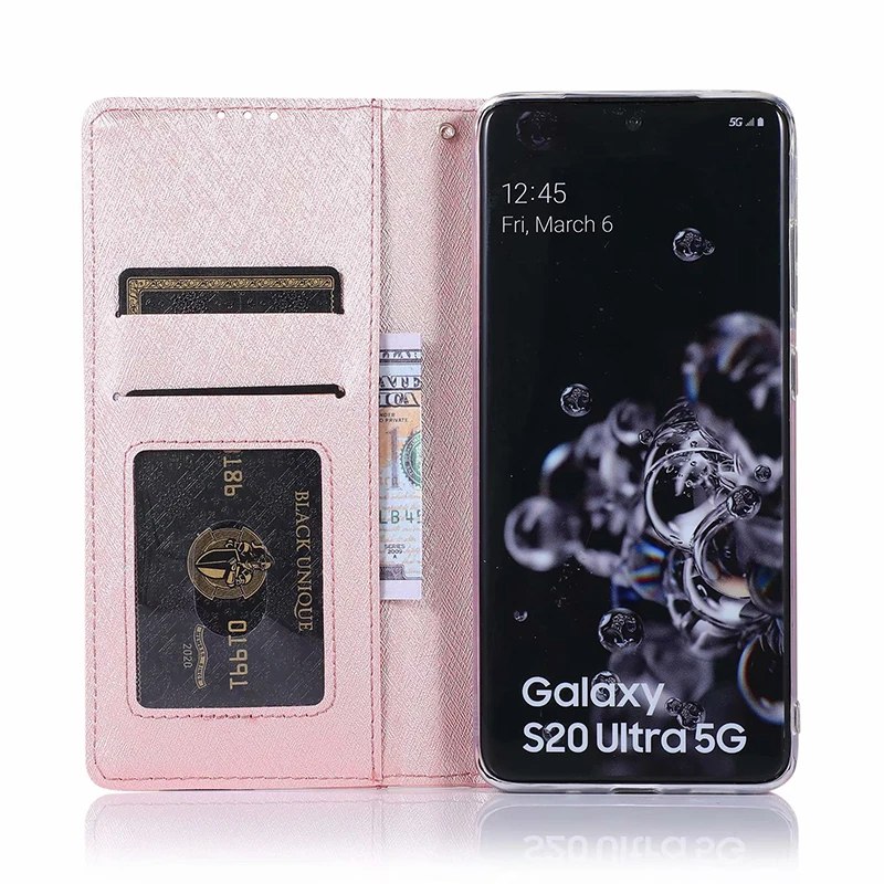 detachable magnetic flip leather case for samsung s20 ultra note 10 9 8 s10 s9 s8 plus s7 edge wallet book phone case covers free global shipping