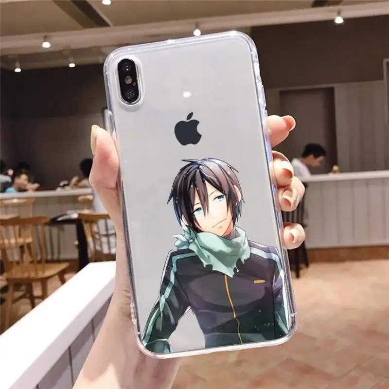 

Yato Noragami Phone Case Transparent soft For iphone 5 5s 5c se 6 6s 7 8 11 12 plus mini x xs xr pro max