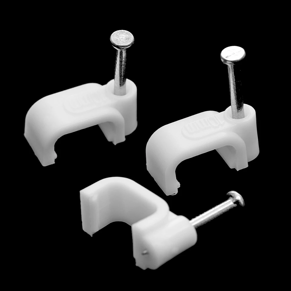 100 шт. многоразовые крепления стальных гвоздей многоцелевой проволочный