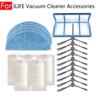 Запасные части для робота-пылесоса ILIFE V5SPRO V50 V5S x3 v3s V3SPRO V5SPRO V50, Швабра, тряпка, улучшенный набор Hepa фильтр, боковая щетка