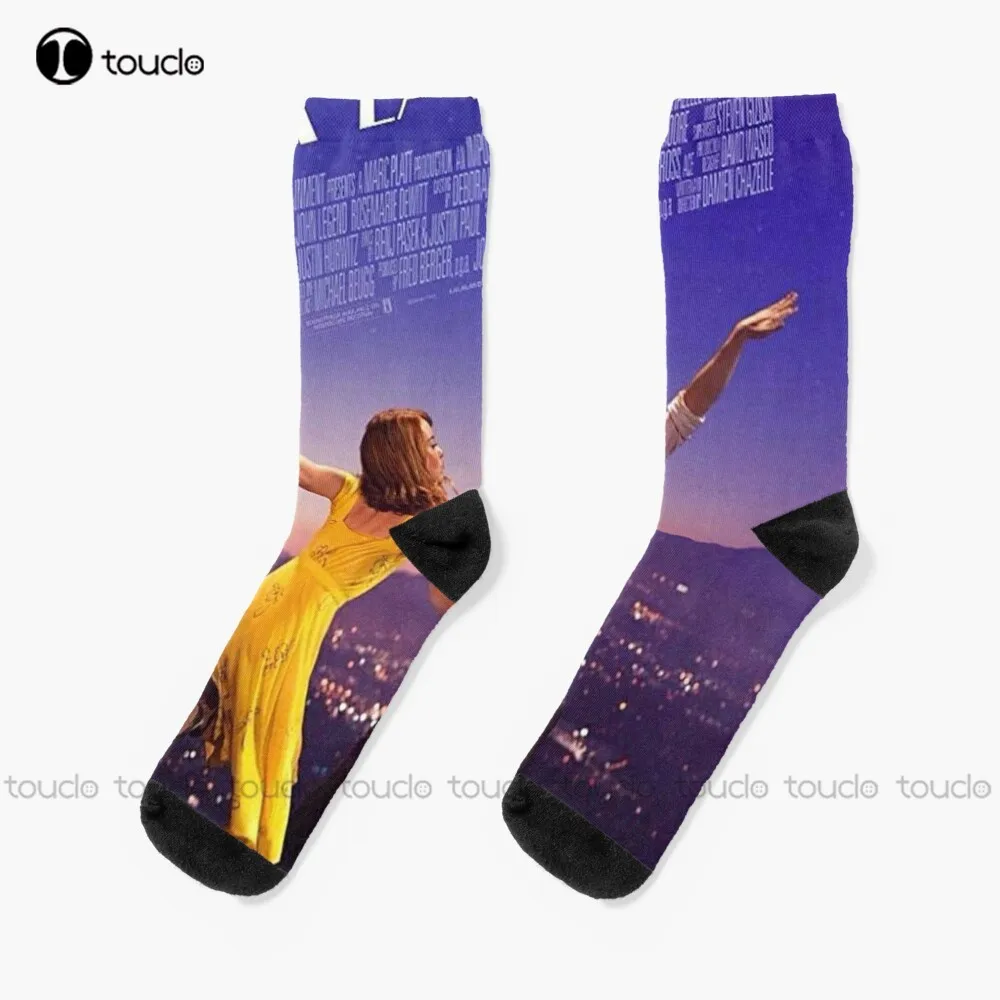

34 La La Land Socks Men'S Socks Thanksgiving Christmas New Year Gift Unisex Adult Teen Youth Socks Custom Hd High Quality Gift