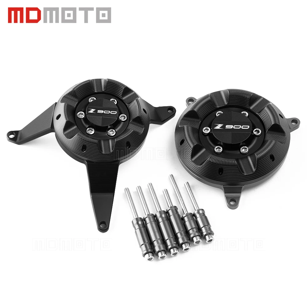 

Motorcycle Replacement Engine Stator Cover Engine Protective falling Protector for kawasaki Z900 2017 Engine Stator Case Cover