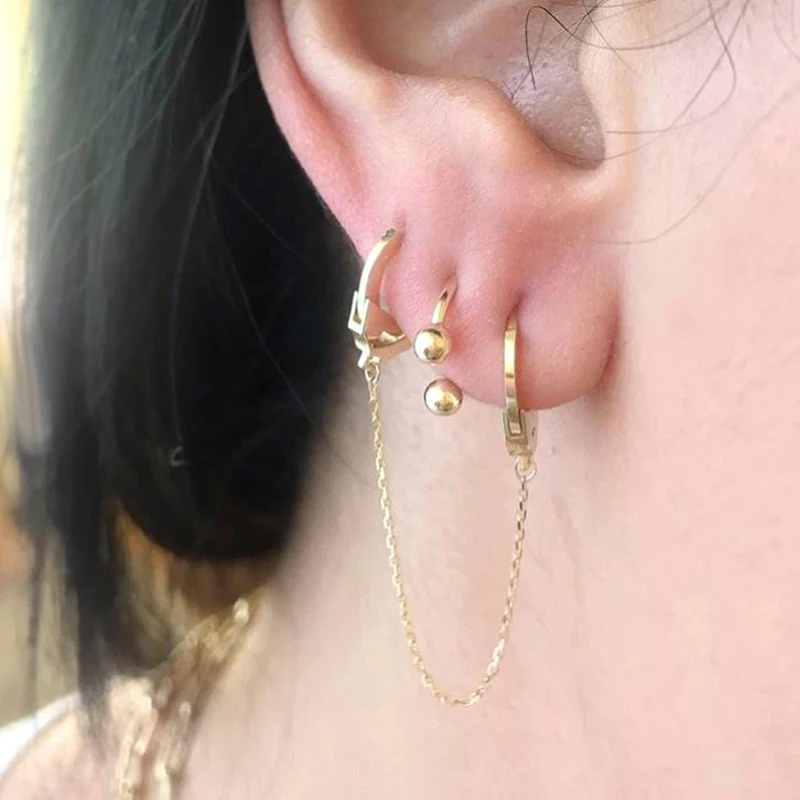 Женские серебряные серьги цепочки 100% пробы изящные элегантные простые капельки