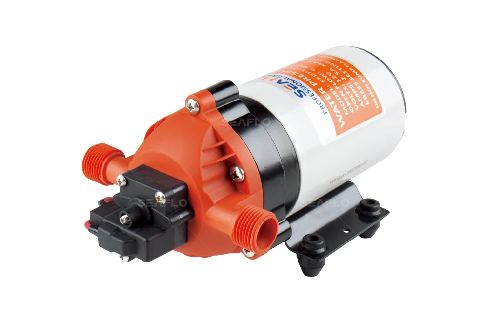 Мембранный насос SEAFLO 34 серии DC 12/24 В 3 11 6lpm 17 100PSI для пресной воды морской лодки