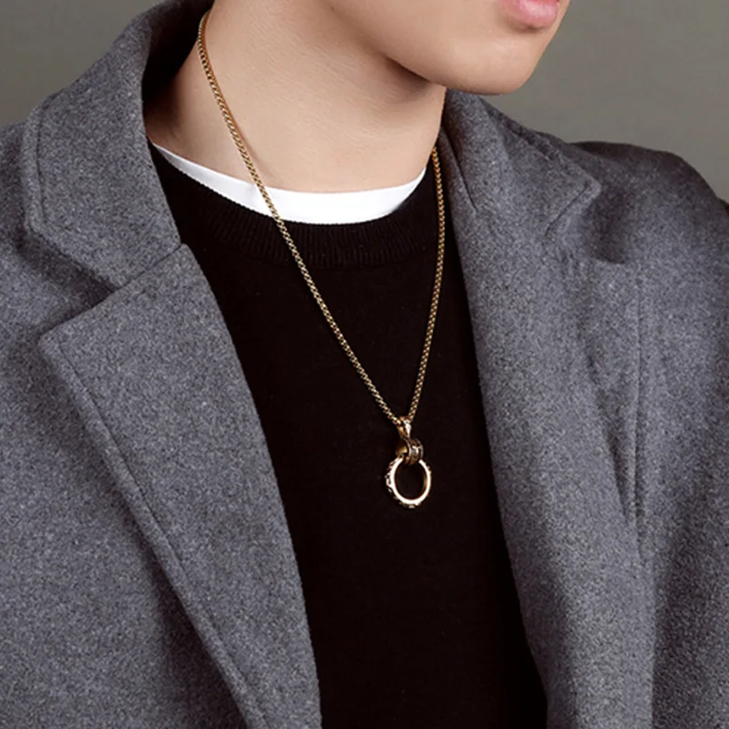 Ожерелье в стиле панк с изображением Иисуса для мужчин модная подвеска виде