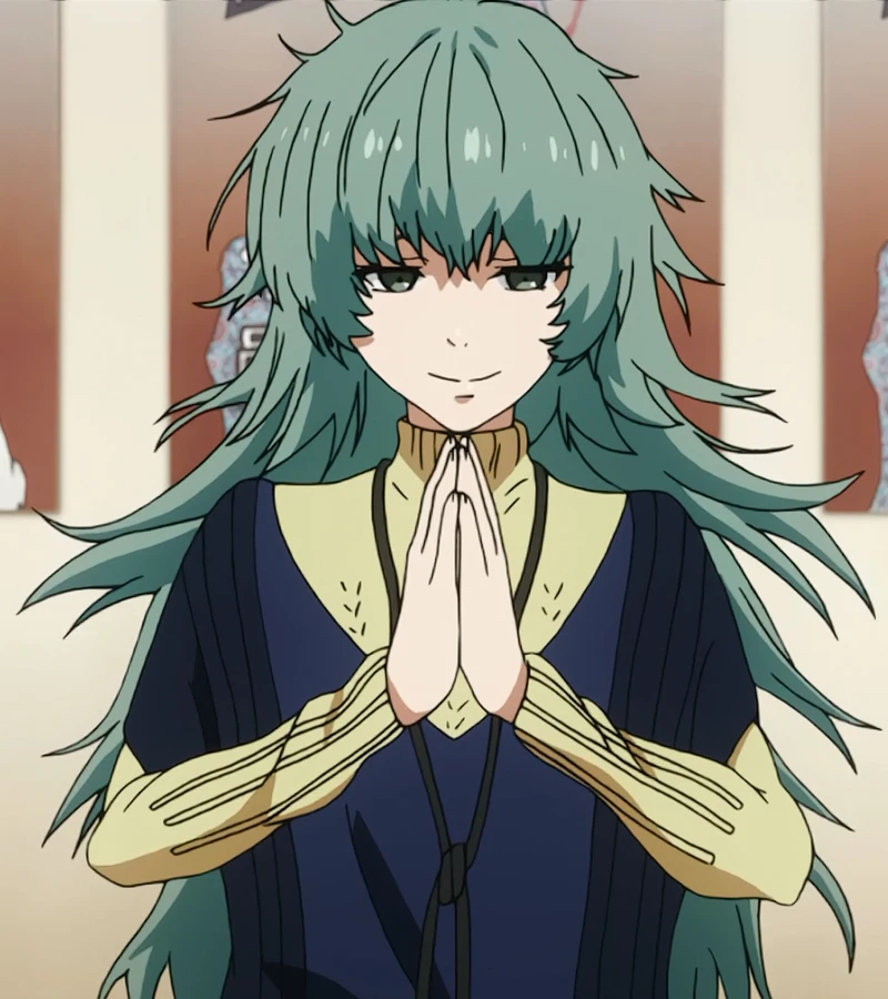 

Tokyo Ghoul Sen Takatsuki Eto 80 см длинный зеленый Ombre термостойкий косплей костюм парик