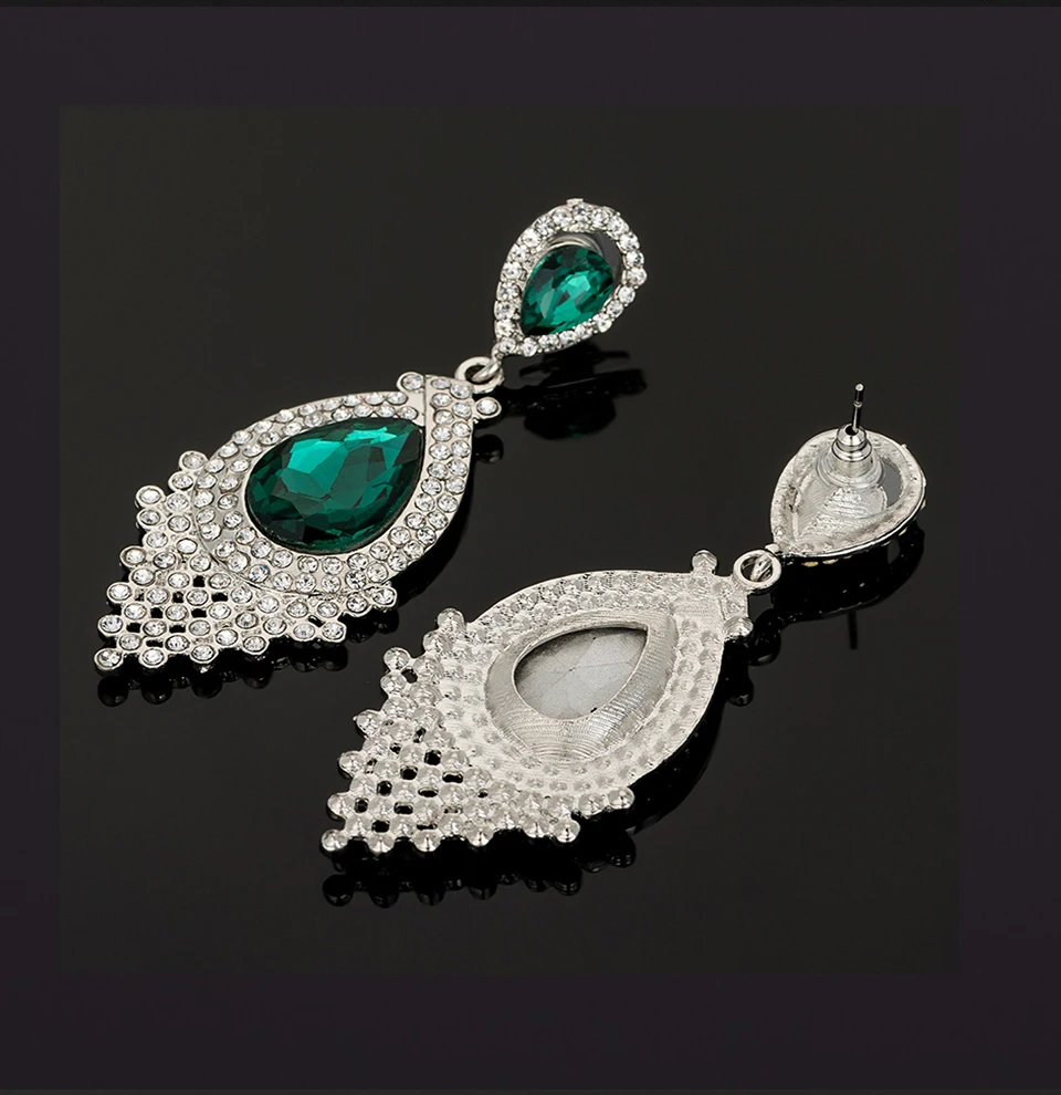 YFJEWE Hot Fashion Horse Eye Earrings Jewelry Latest Design Austrian Crystal Earrings Female Wedding Christmas Gifts E487
