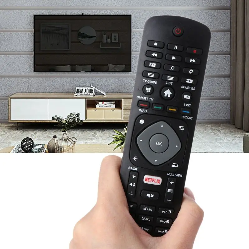 Сменный пульт дистанционного управления для Philips NETFLIX Smart tv 398GR08BEPHN0012HT 1635008714 43PUS6162 398GR08BEPHN0011HL