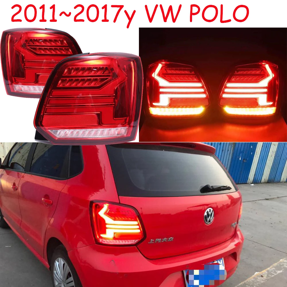 

Динамический задний фонарь для бампера автомобиля, для POLO, задний фсветильник рь, светодиодный фонарь 2011 ~ 2017, автомобильные аксессуары, зад...