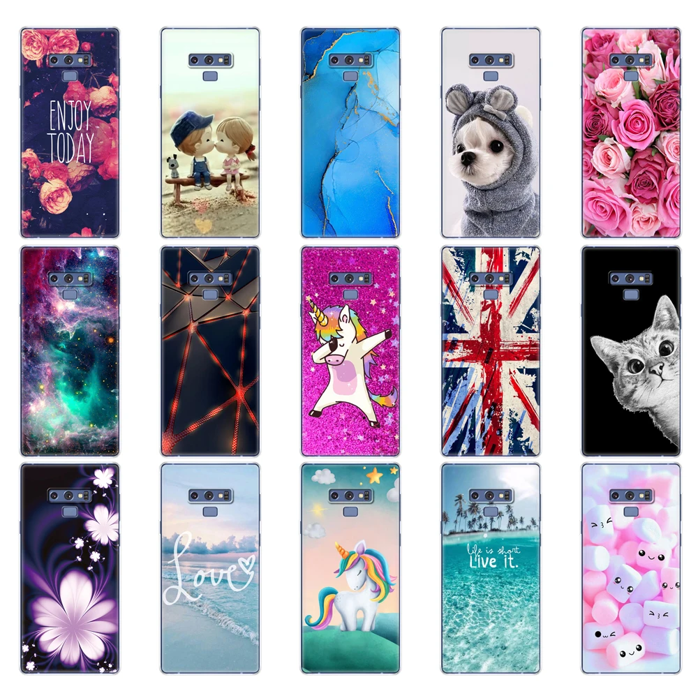 For Samsung Galaxy Note 9 Case Cover silicon For Samsung Galaxy Note 9 Note9 Cover Case TPU Funda For Samsung Note 9 Phone Case