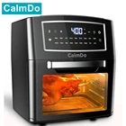 CalmDo 12L12.7QT 1500 Вт умная воздушная фритюрница Духовка Гриль и Дегидратор светодиодный цифровой сенсорный экран конвекционная воздушная фритюрница духовка