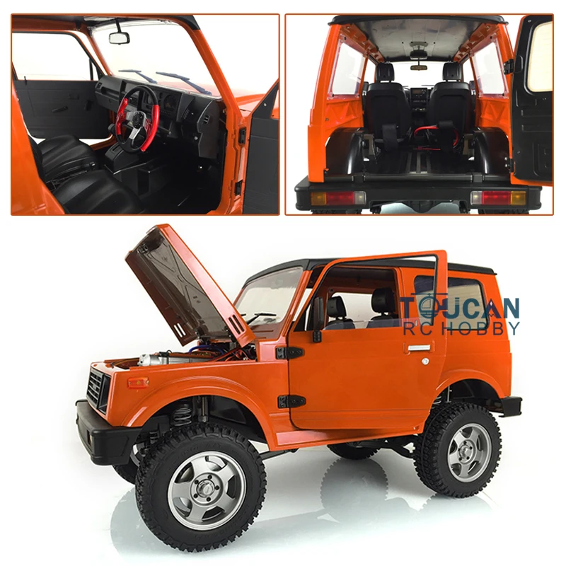 Каподастр ДУ гоночный автомобиль Crawler 1/6 RTR SIXER1 Samurai Jimny FS I6S мотор ESC уличные