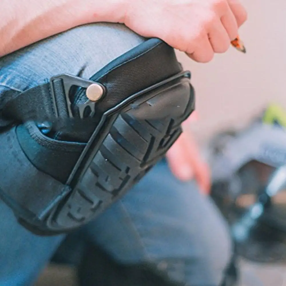 1 пара ПВХ оболочка Садоводство строитель Толстая Рабочая безопасность Kneelet профессиональная Строительная Подушка Защитное Снаряжение Наколенник нескользящий