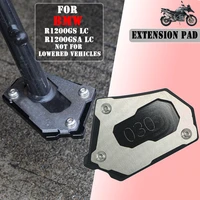 rallye motorcycle cnc kickstand side stand enlarge extension pad for bmw r1250gs adventure r 1250 gs r1250 lc adv 2018 2019 2020