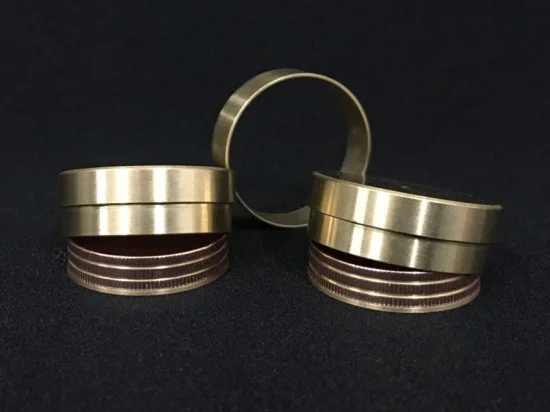 Медные динамические монеты (медная коробка половина доллара версия) Летающая