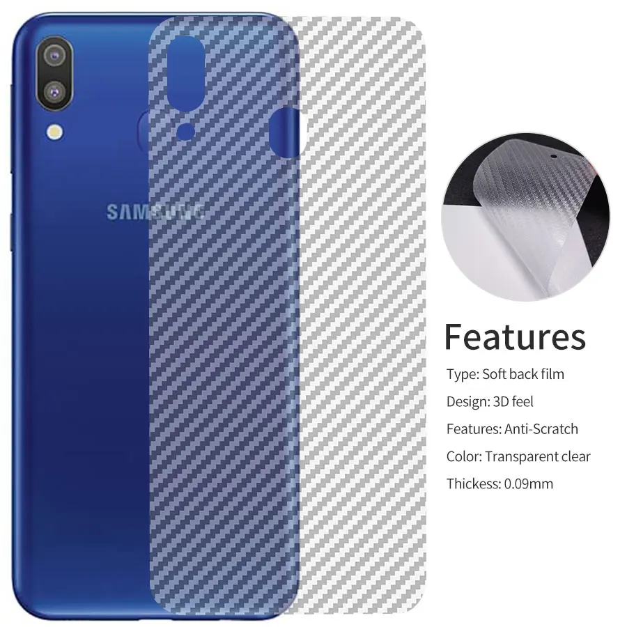Actutech 5 шт. Защитная пленка с полным покрытием экрана протектор для Samsung Galaxy M20 M10