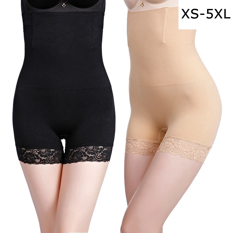 Women Body Shaper Control Slim Panties Shaped Underwear Tummy Corset High Waist Shapewear Panty Underwear Plus Size M-5XL Briefs