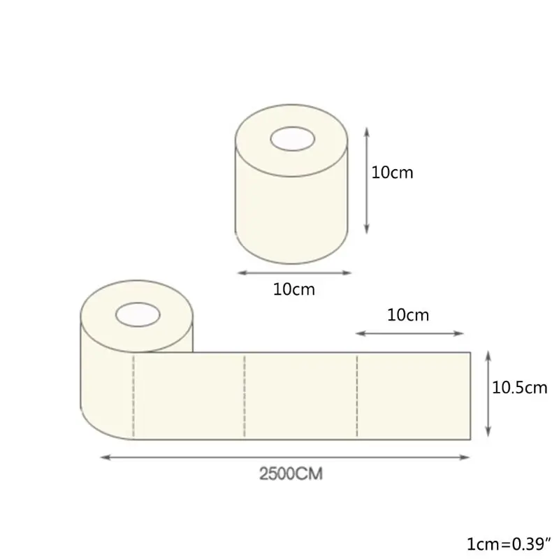 Туалетная бумага X7YB с забавным принтом двухслойная неароматизированная