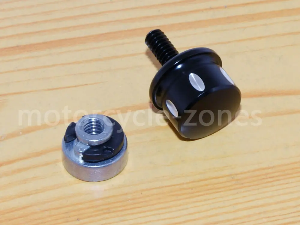 Мотоциклетное черное сиденье CNC Крепление Болт винтовая крышка для Harley Sportster Dyna