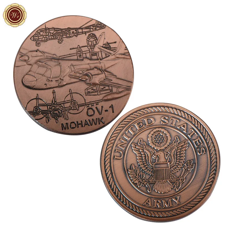 WR аксессуары для украшения дома медная монета качество США армейская