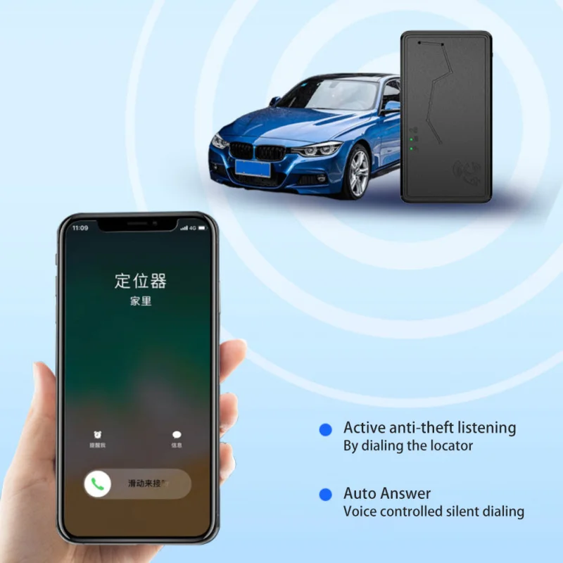 Автомобильный GPS-трекер 3G 4G 6000 мАч 90 дней в режиме ожидания |