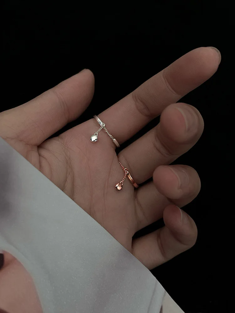 

Women's Fashion Minimalism Silver Color Finger Ring Cocktail Party Adjustable Ring Dainty Jewelry Birthday Gifts