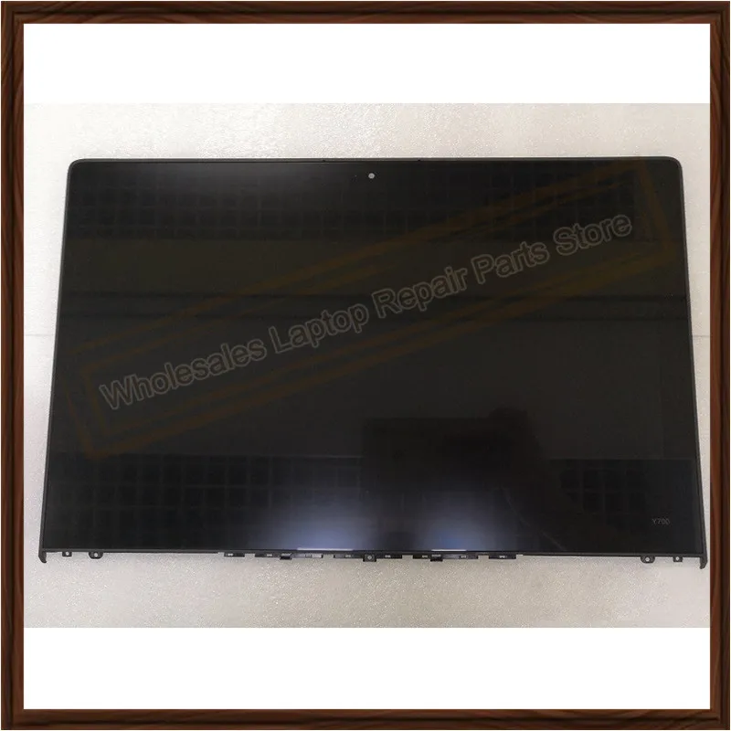 original 15 6 for lenovo ideapad y700 y700 15 y700 15isk lcd screen assembly 1920x1080 fhd with frame no touch free global shipping