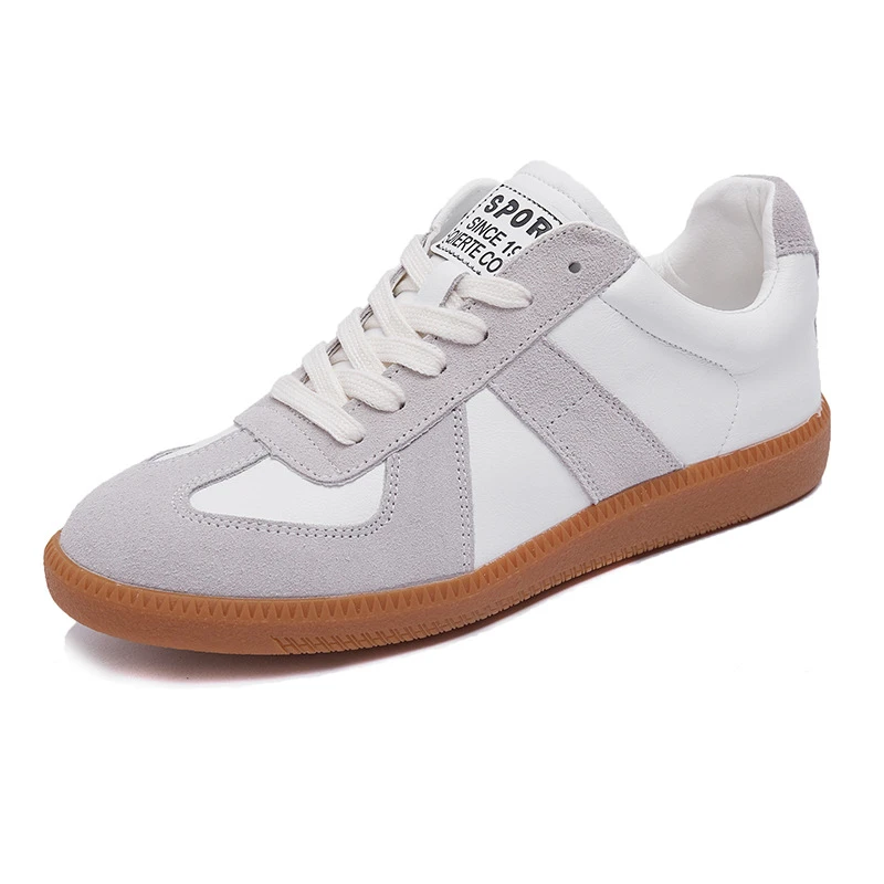 

Women Casual White Shoes 2020 Summer Women Genuine Leather Flat Casual Shoes Women Fashion Sneakers Flat Shoes